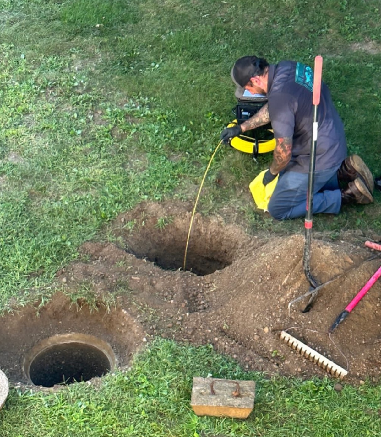 Professional septic inspection service