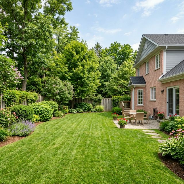 Septic inspection in Westchester County backyard