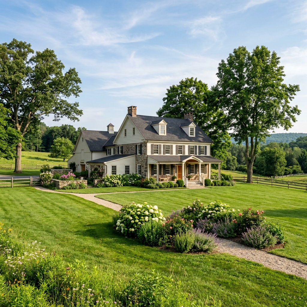 Septic inspection on a Dutchess County Hudson Valley property